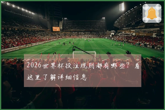 2026世界杯投注规则都有哪些？看这里了解详细信息